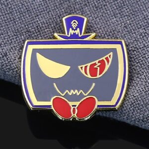 Pumpkin Gentleman Halloween Enamel Pin