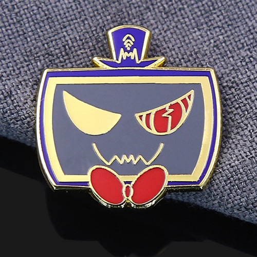 Pumpkin Gentleman Halloween Enamel Pin