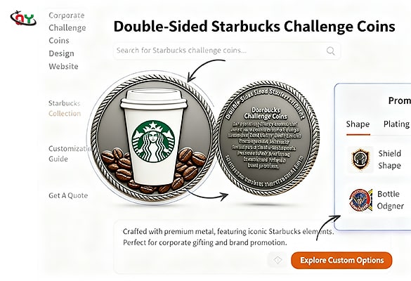 Qiyigifts Coins Design Website