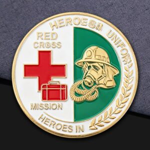 Red Cross Spirit Corporate Challenge Coin
