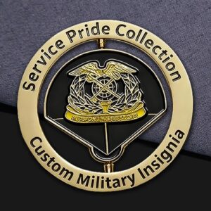 Service Pride Collection Insignia Spinner Military Pin