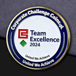 Team Excellence 2024 Corporate Challenge Coin