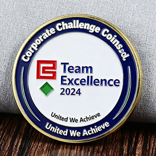 Team Excellence 2024 Corporate Challenge Coin