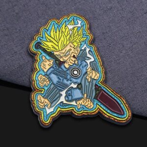 Trunks Multi-Hand Glitter Enamel Pin