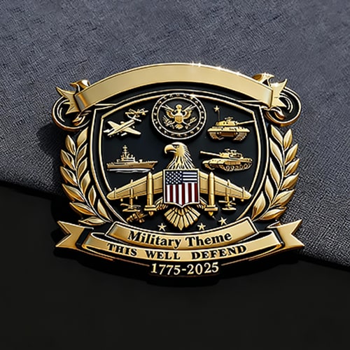 US Armed Forces This Well Defend Military Pin