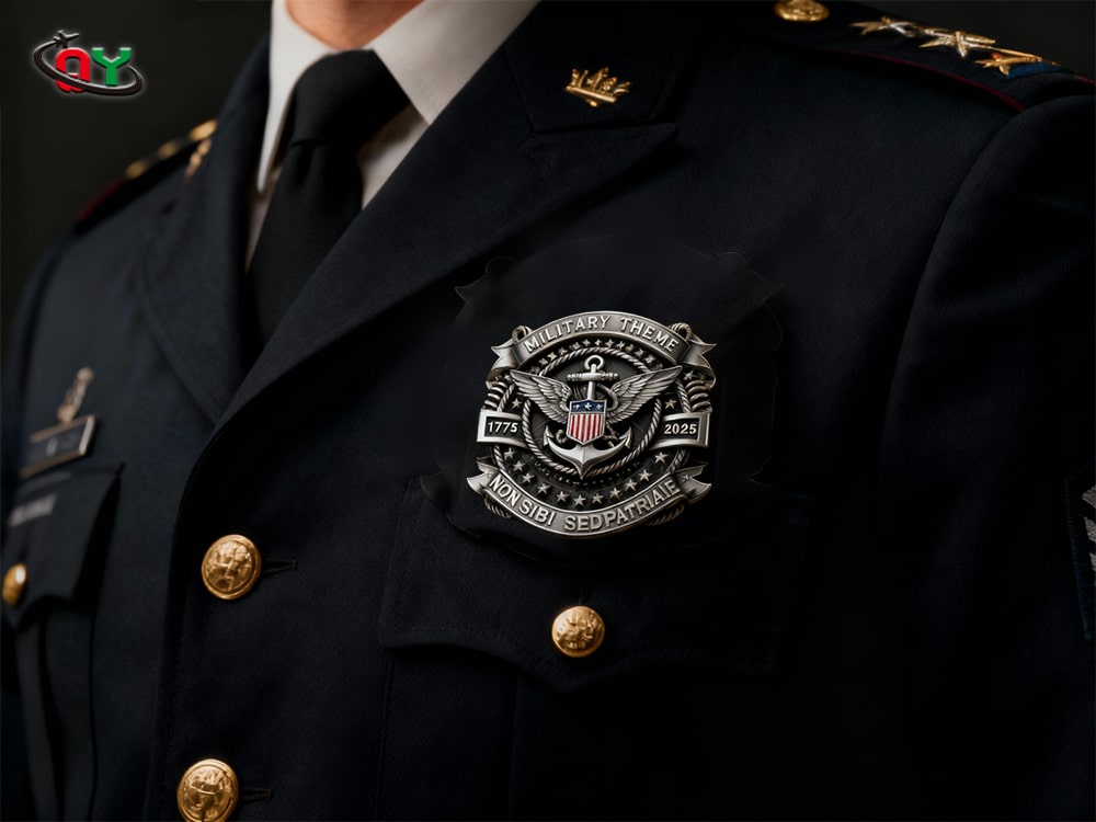 US Navy Anchor Winged Military Pin