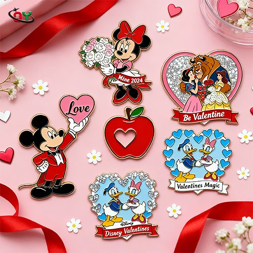 Valentine's Hearts Pins