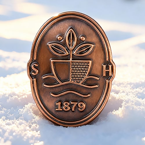 Vintage 1879 Plant Pot SH Emblem Pin