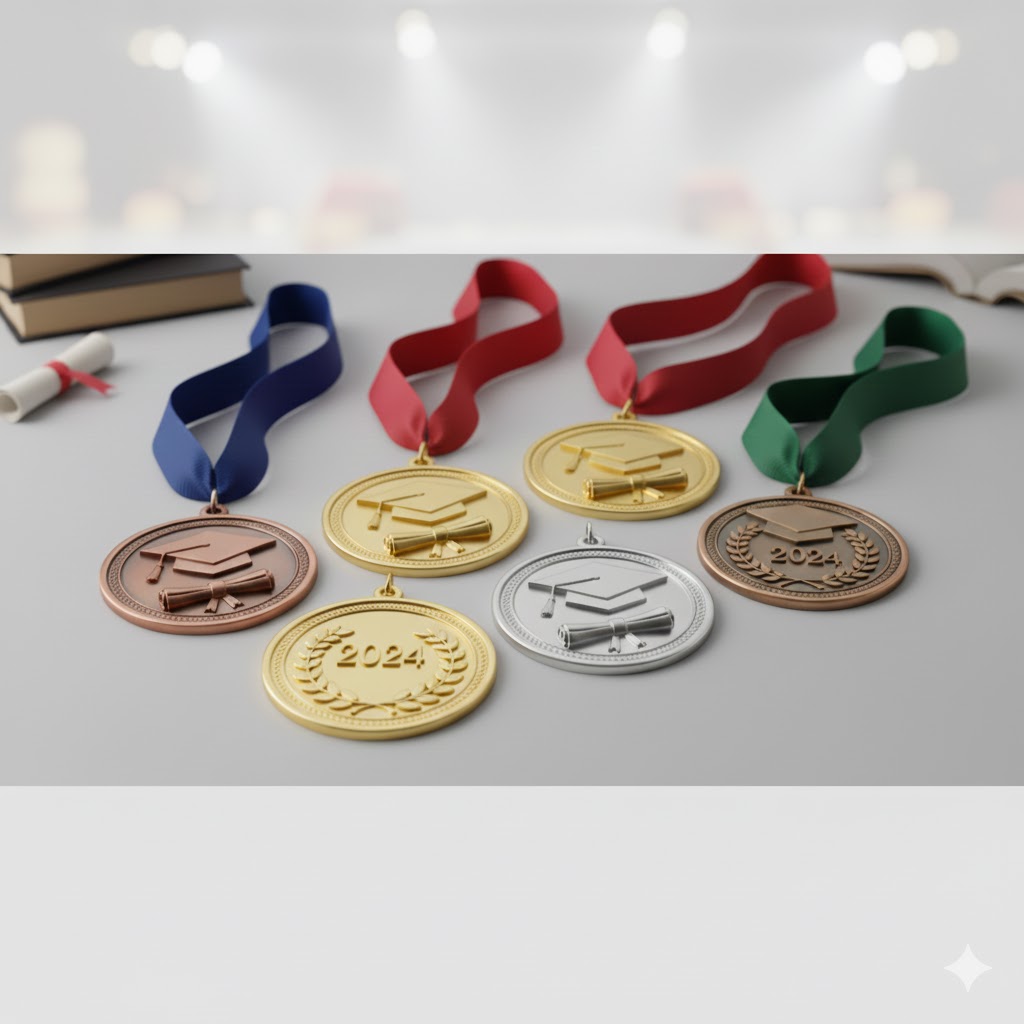 Custom Graduation Medals