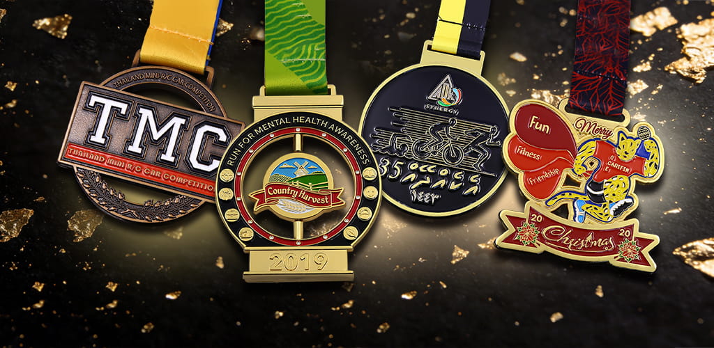 Award Medals Banner - Mobile
