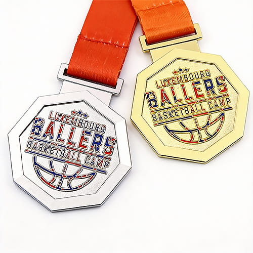 Ballers Basketball Camp Award Medal