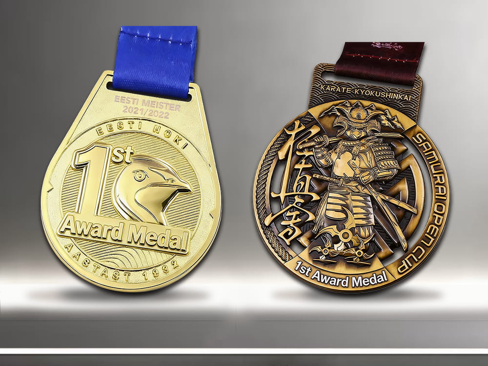 First Place Awards Medals