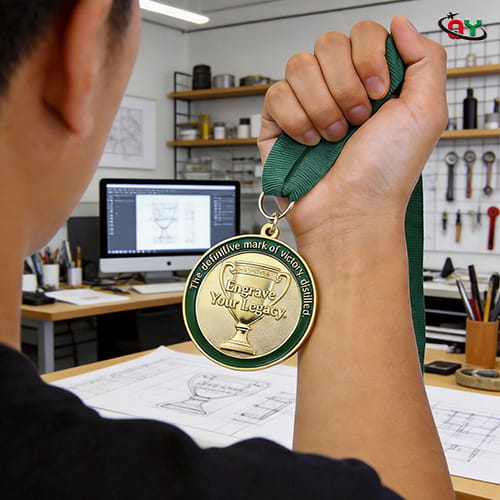 Medal customization process