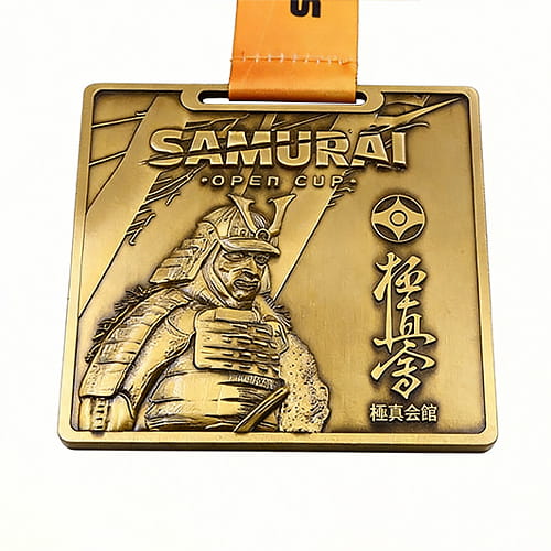 Samurai Open Cup Karate Award Medal