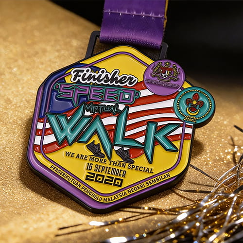 Speed Virtual Walk Finisher Medal