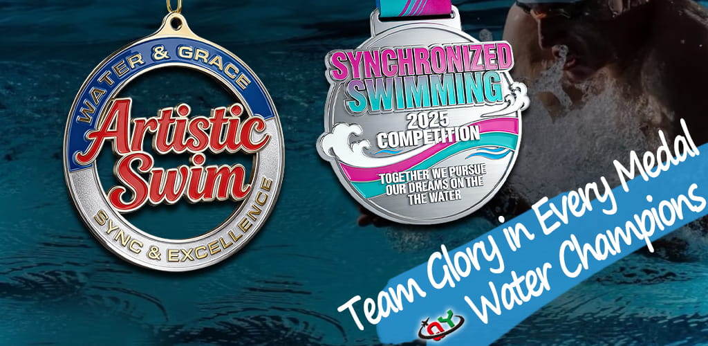 Swim Medals，Designed Only by You