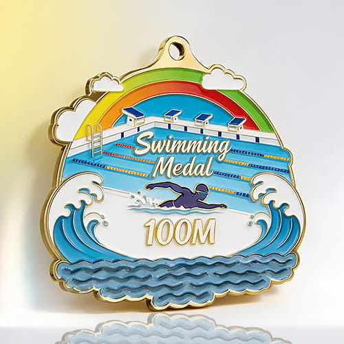 The 100-Meter Victory Lap Medal