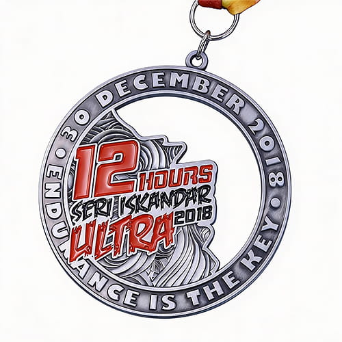 The 12-Hour Ultraman Finisher’s Medal