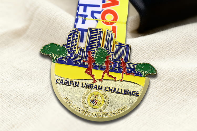 The Carifin Urban Runner’s Challenge Medal