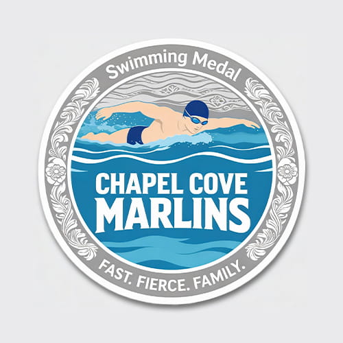 The Cove‘s Triple Blue Award Medal