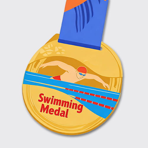 The Stroke Champion Medal