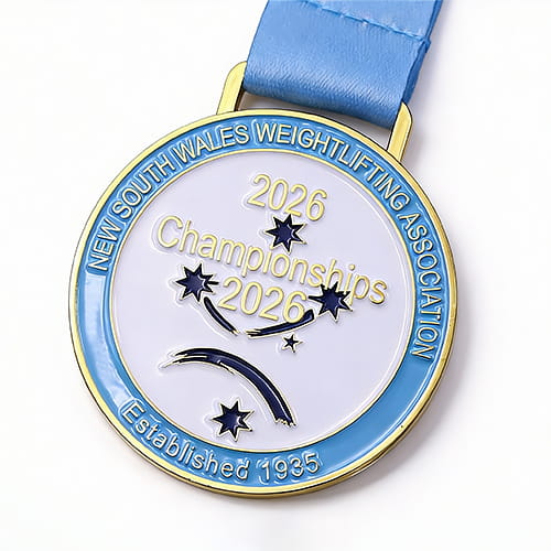 Weightlifting Championship 2026 Award Medal