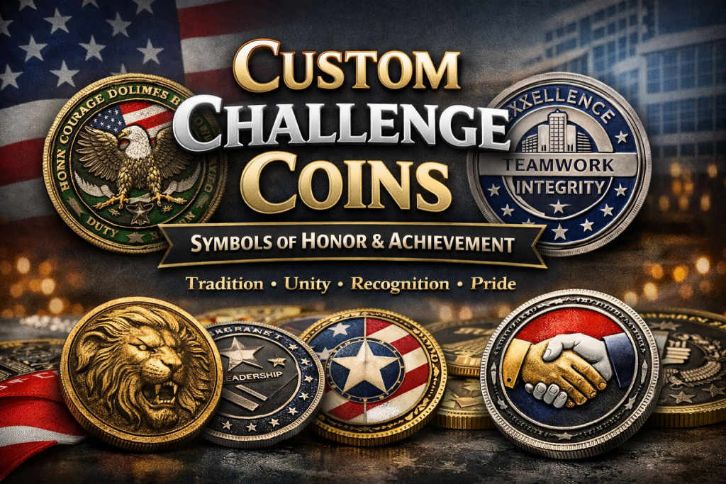 Custom challenge coins
