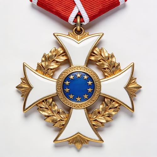 White Cross Variant Army Medal