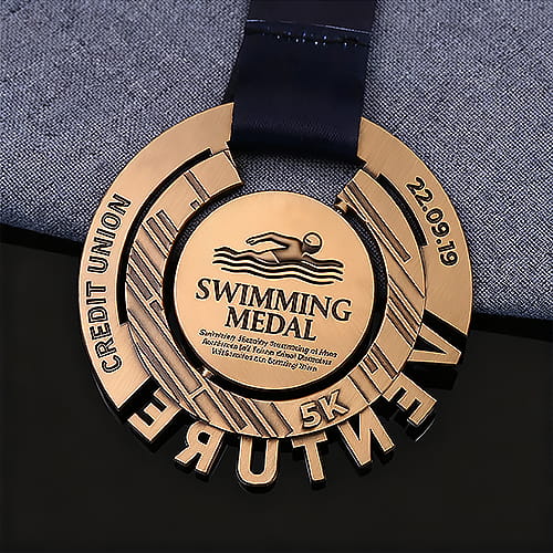 5K Swim Finisher’s Union Swimming Medal