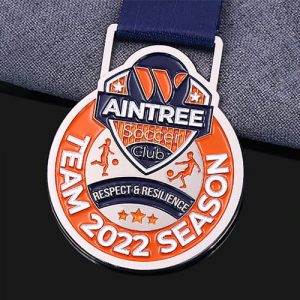 Aintree Football Legacy Team 2022 Medal