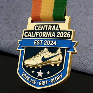 Central California Golden Boot Legacy Shield Medal