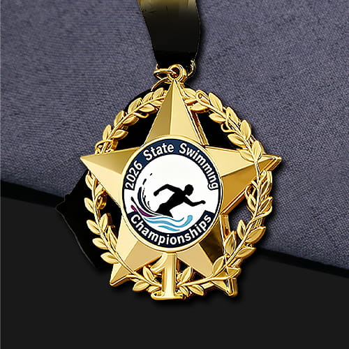 Classic Laurel Crown Medal