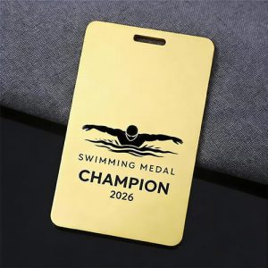 Custom 2026 Stroke Champion Medal