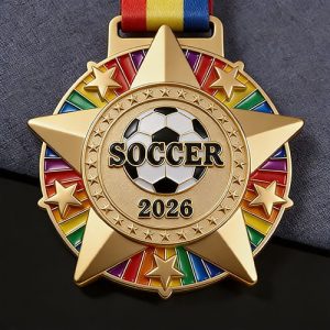 Golden Starlight Soccer Medal 2026 Medal