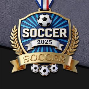 Soccer Glory Shield 2025 Medal