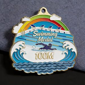 The 100-Meter Victory Lap Medal