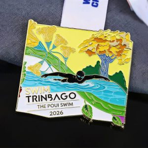 The Poui Swimmer's Horizon Medal