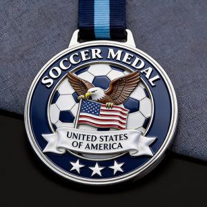 United States National Soccer Medal