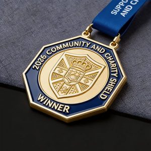 2026 Community and Charity Shield Winner Medal
