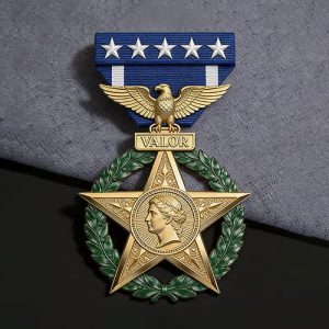 3D Classic Valor Commendation Star Medal