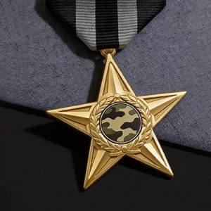 Gold Pentagram Military Merit Medal