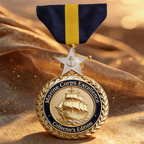 Golden Anchor Excellence Medal