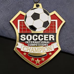 Soccer International Competitions Champion Medal