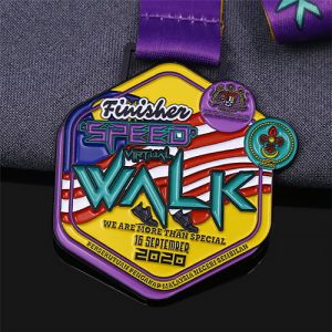 Speed Virtual Walk Finisher Medal