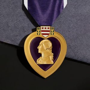 The Classic Heart-Shaped Military Medal