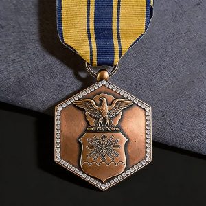 The Reinstones Azure & Gold Laurel Medal