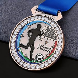Youth Sports Reinstones Medal