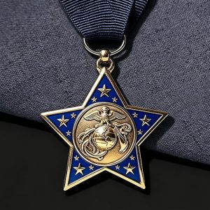 Azure Star of Honor Marine Corps Medal