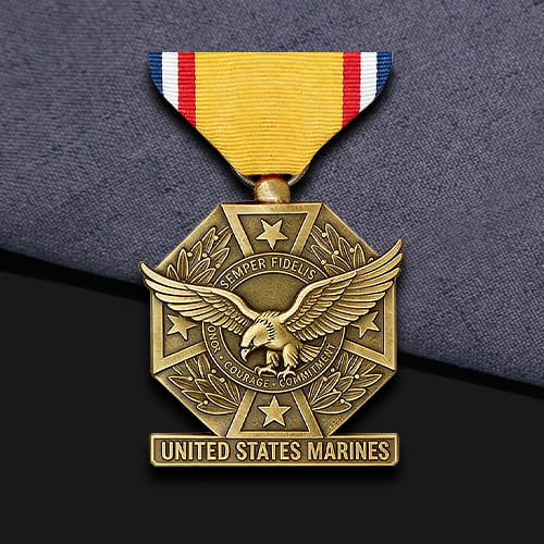 Bronze Octagonal Marine Corps Medal