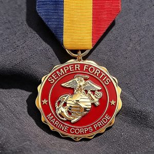 Classic Gold Marine Corps Medal